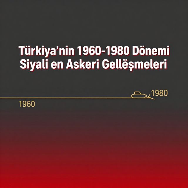 Türkiye'nin 1960-1980 Dönemi Siyasi ve Askeri Gelişmeleri