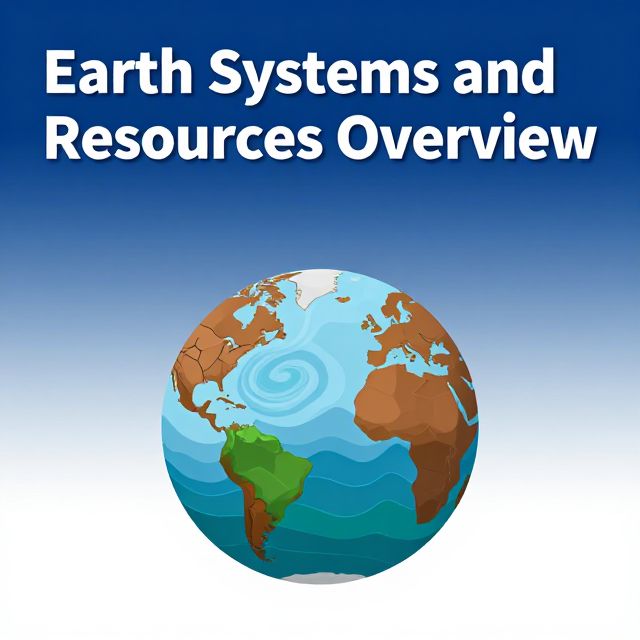 Earth Systems and Resources Overview