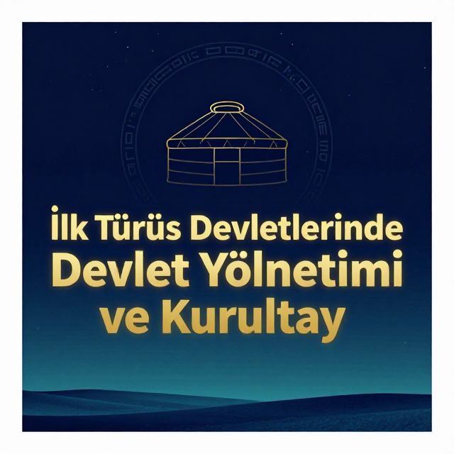 İlk Türk Devletlerinde Devlet Yönetimi ve Kurultay