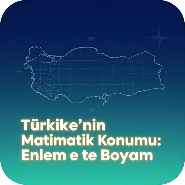 Türkiye'nin Matematik Konumu: Enlem ve Boylam