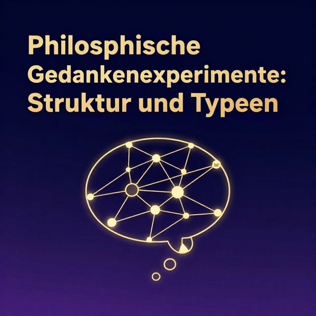Philosophische Gedankenexperimente: Struktur & Typen
