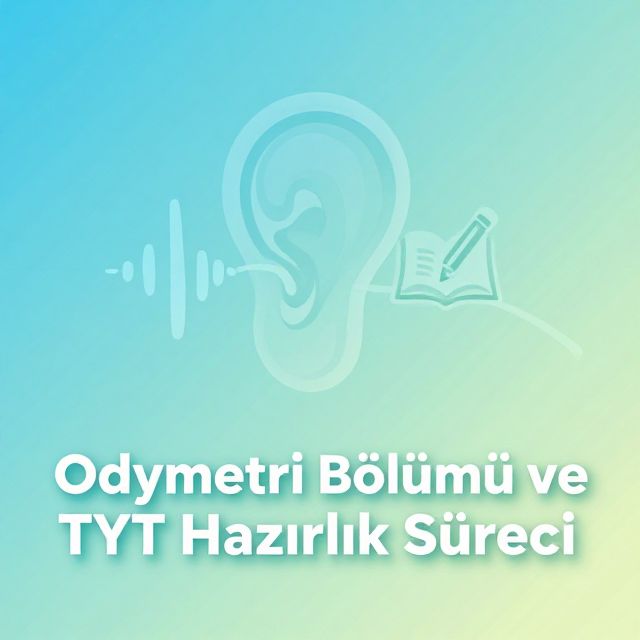 Odyometri Bölümü ve TYT Hazırlık Süreci