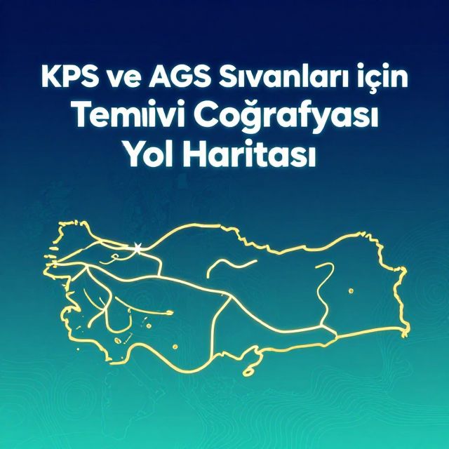 KPS ve AGS Sınavları İçin Türkiye Coğrafyası Yol Haritası
