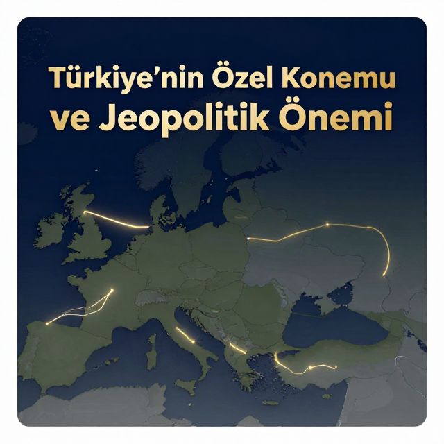 Türkiye'nin Özel Konumu ve Jeopolitik Önemi