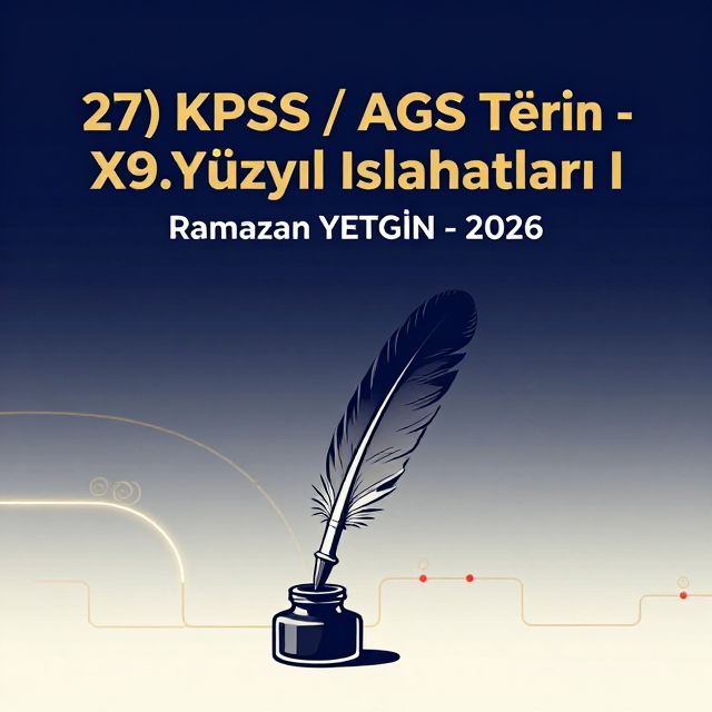 XIX. Yüzyıl Islahatları I: Osmanlı'nın Modernleşme Adımları