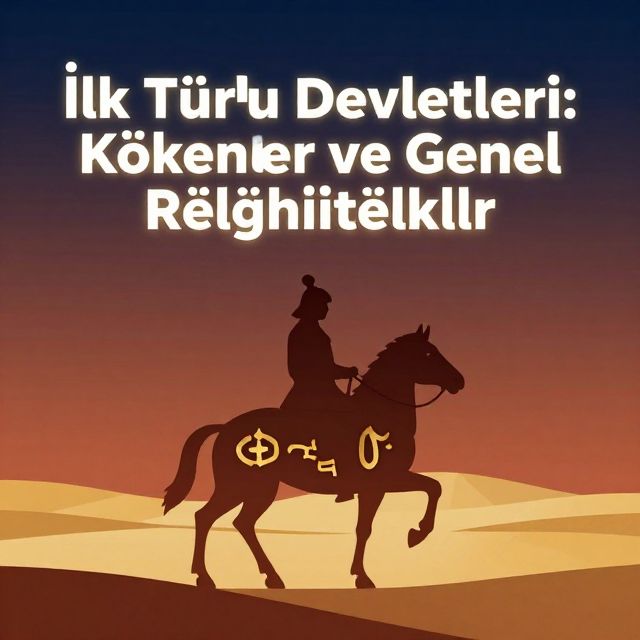 İlk Türk Devletleri: Kökenler ve Genel Özellikler