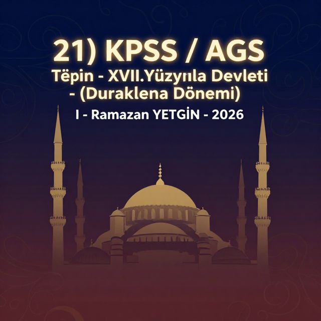 XVII. Yüzyıl Osmanlı: Duraklama Dönemi'ne Giriş