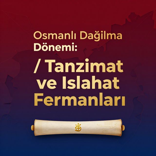 Osmanlı Dağılma Dönemi: Tanzimat ve Islahat Fermanları