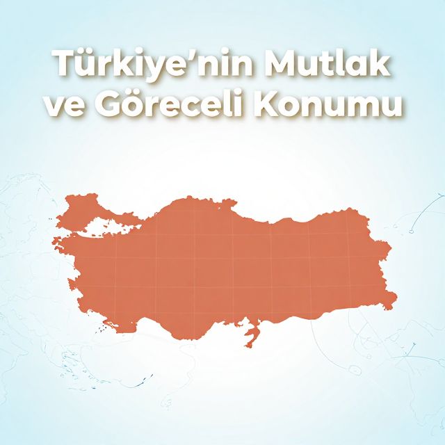 Türkiye'nin Mutlak ve Göreceli Konumu