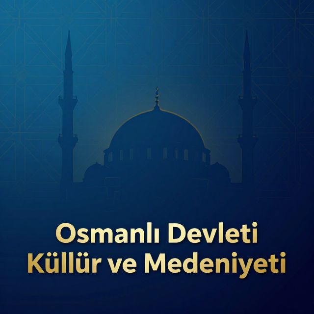 Osmanlı Devleti Kültür ve Medeniyeti