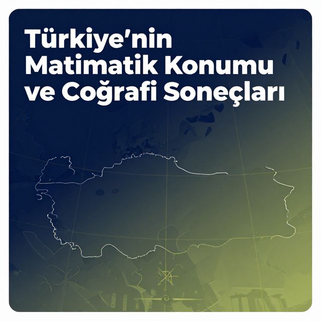 Türkiye'nin Matematik Konumu ve Coğrafi Sonuçları