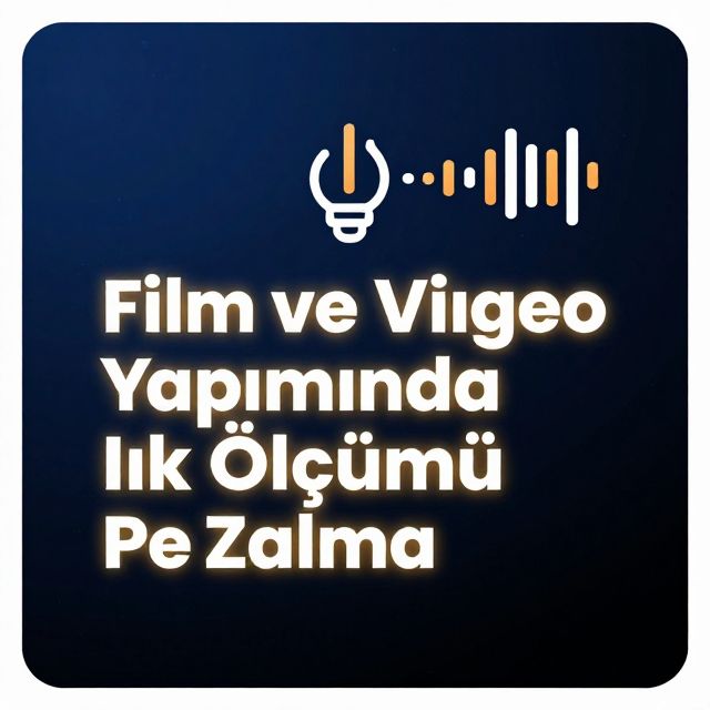 Film ve Video Yapımında Işık Ölçümü ve Pozlama