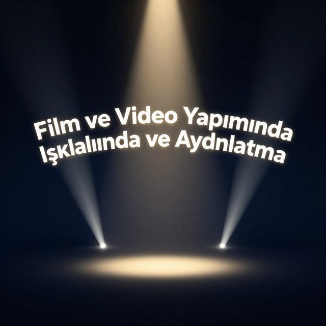 Film ve Video Yapımında Işıklandırma ve Aydınlatma