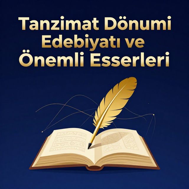 Tanzimat Dönemi Edebiyatı ve Önemli Eserleri