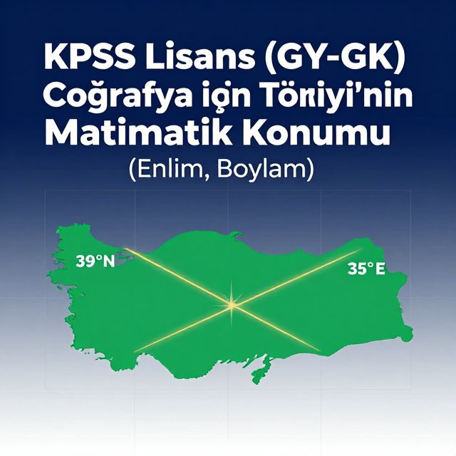 Türkiye'nin Matematik Konumu: Enlem ve Boylam