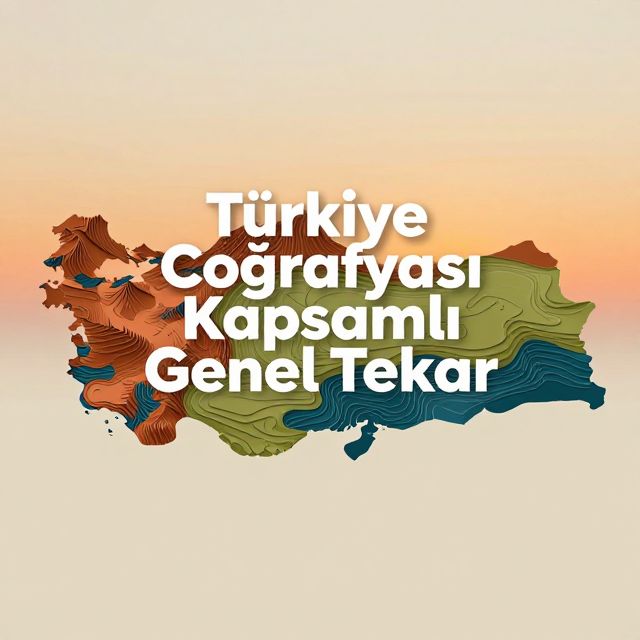 Türkiye Coğrafyası Kapsamlı Genel Tekrar