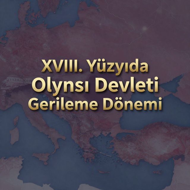 XVIII. Yüzyılda Osmanlı Devleti Gerileme Dönemi