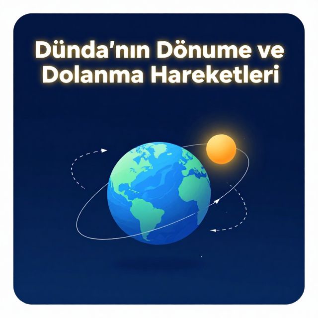 Dünya'nın Dönme ve Dolanma Hareketleri