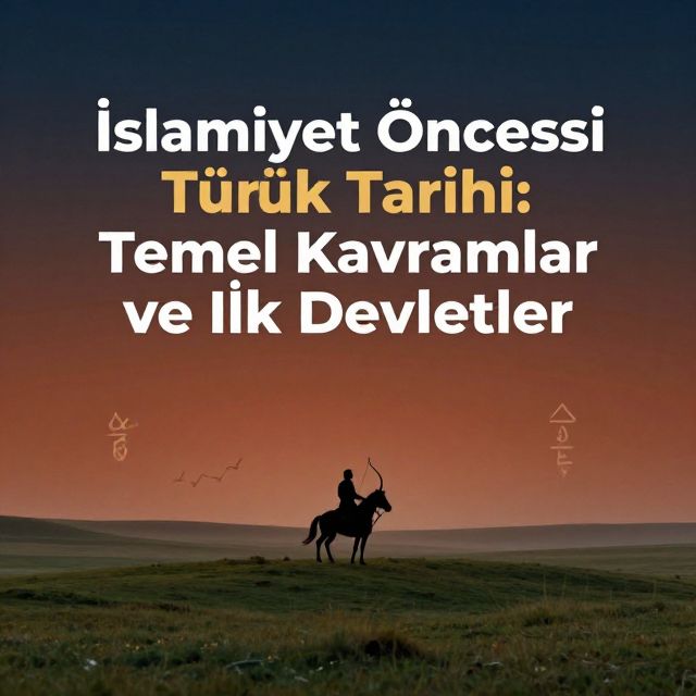 İslamiyet Öncesi Türk Tarihi: Temel Kavramlar ve İlk Devletler