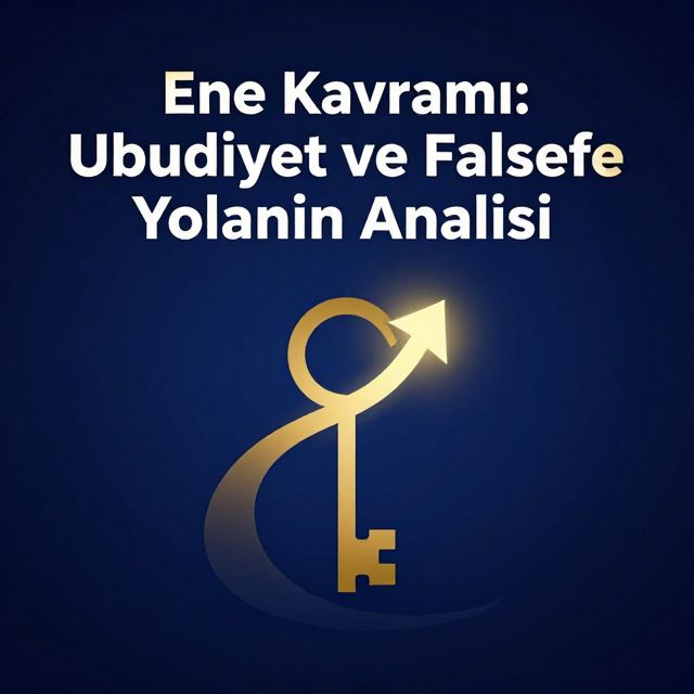 Ene Kavramı: Ubudiyet ve Felsefe Yollarının Analizi