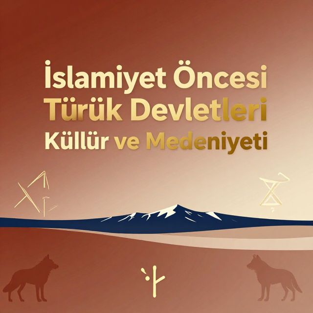 İslamiyet Öncesi Türk Devletleri Kültür ve Medeniyeti