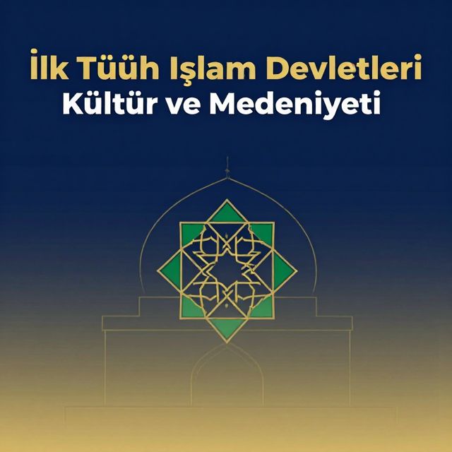 İlk Türk İslam Devletleri Kültür ve Medeniyeti