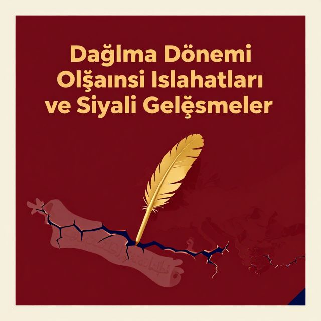 Dağılma Dönemi Osmanlı Islahatları ve Siyasi Gelişmeler
