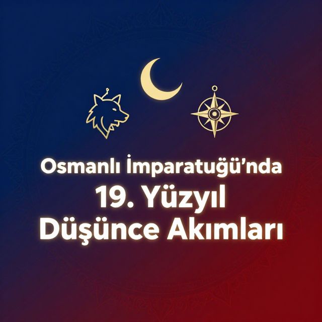 Osmanlı İmparatorluğu'nda 19. Yüzyıl Düşünce Akımları