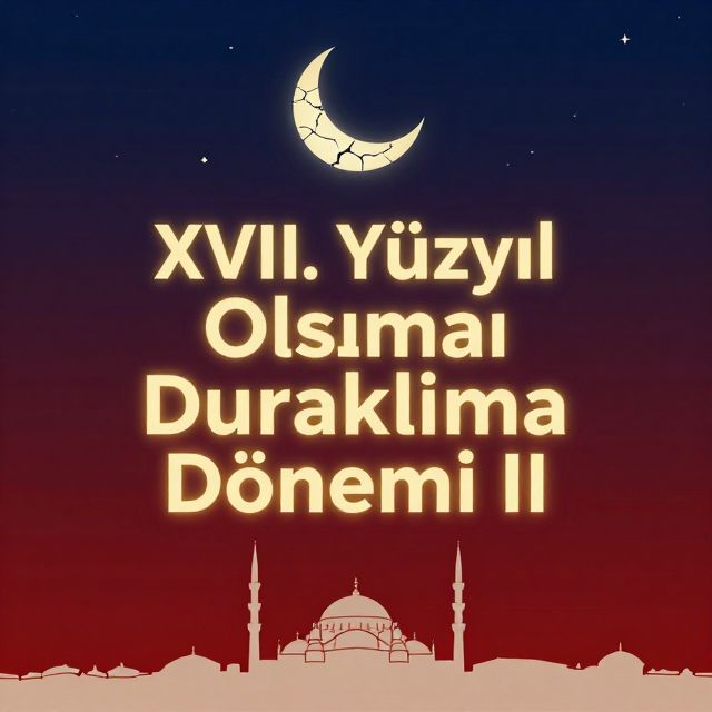 XVII. Yüzyıl Osmanlı Duraklama Dönemi II