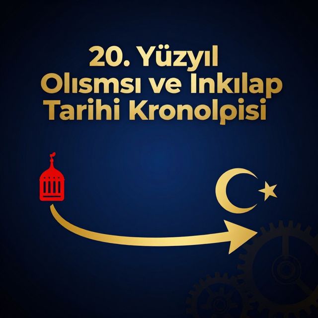 20. Yüzyıl Osmanlı ve İnkılap Tarihi Kronolojisi