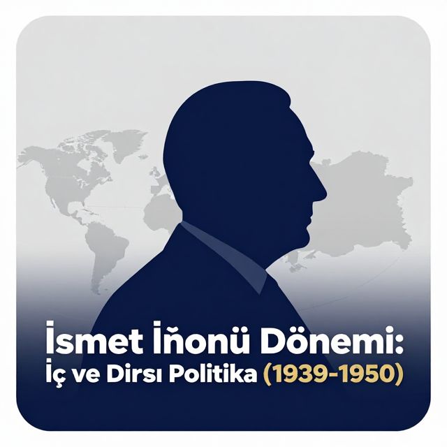 İsmet İnönü Dönemi: İç ve Dış Politika (1939-1950)