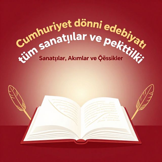 Cumhuriyet Dönemi Edebiyatı: Sanatçılar ve Özellikleri