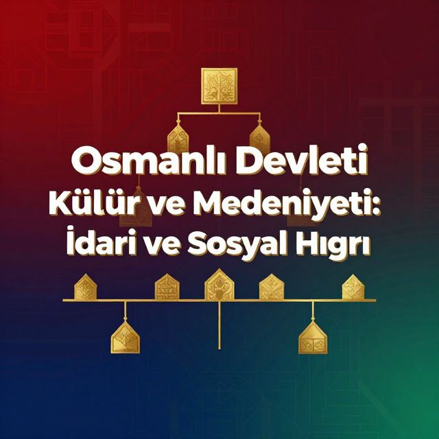 Osmanlı Devleti Kültür ve Medeniyeti: İdari ve Sosyal Yapı