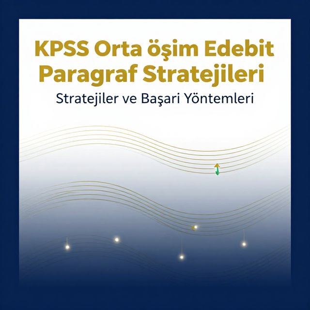 KPSS Ortaöğretim Edebiyat Paragraf Stratejileri