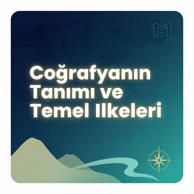 Coğrafyanın Tanımı ve Temel İlkeleri