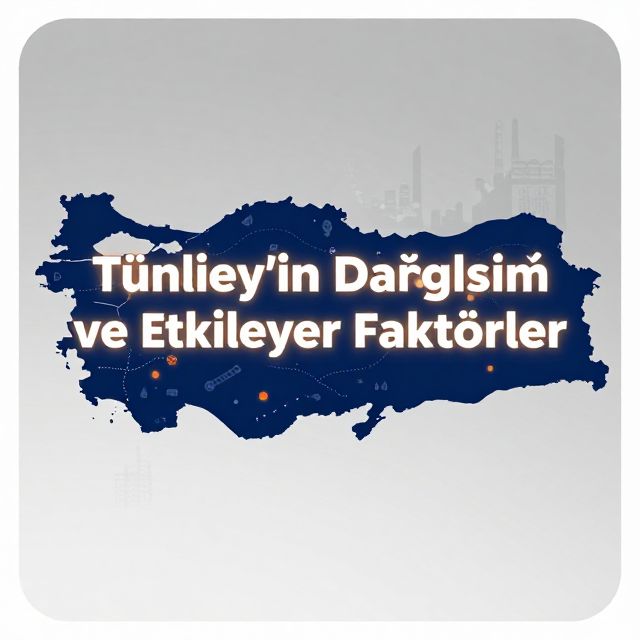 Türkiye'de Sanayinin Dağılımı ve Etkileyen Faktörler