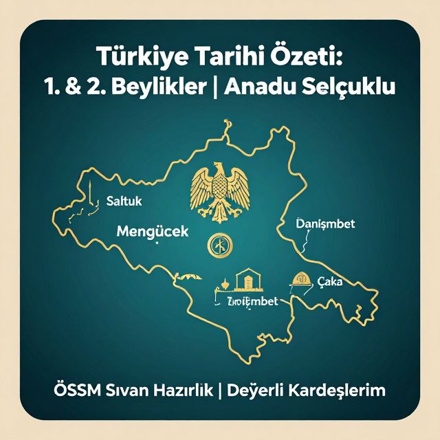 Türkiye Tarihi: Beylikler ve Anadolu Selçuklu Özeti
