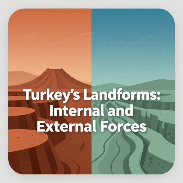 Turkey's Landforms: Internal and External Forces