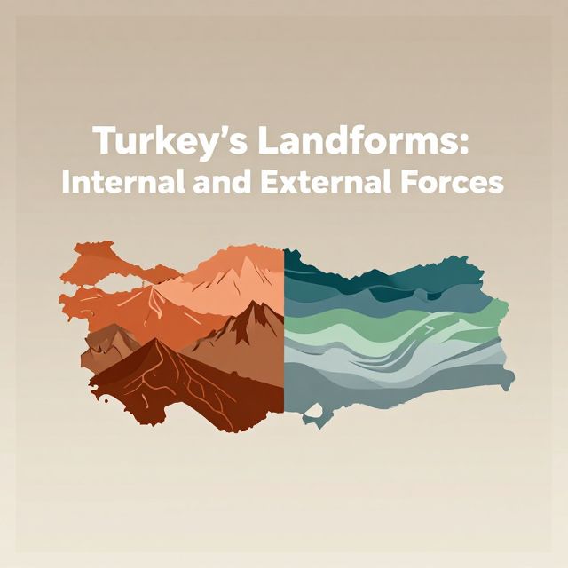 Turkey's Landforms: Internal and External Forces