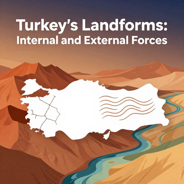 Turkey's Landforms: Internal and External Forces