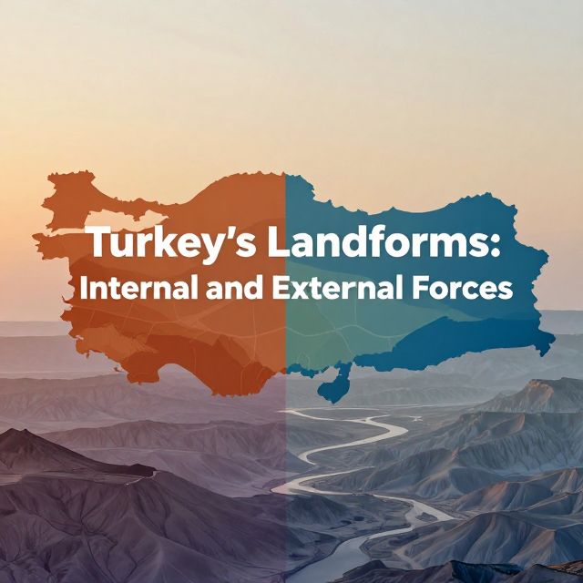 Turkey's Landforms: Internal and External Forces
