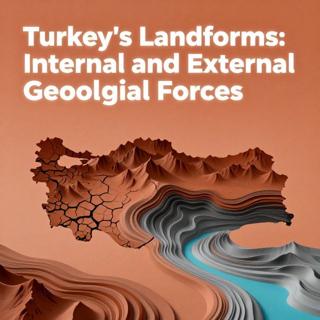 Turkey's Landforms: Internal and External Geological Forces