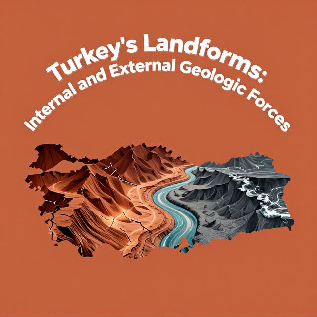 Turkey's Landforms: Internal and External Geologic Forces