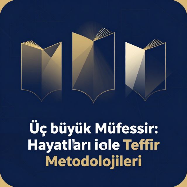 Üç Büyük Müfessir: Hayatları ve Tefsir Metodolojileri