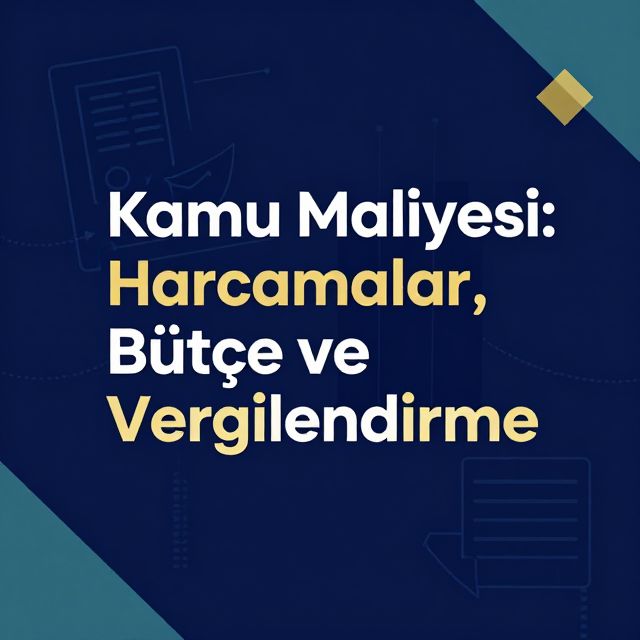 Kamu Maliyesi: Harcamalar, Bütçe ve Vergilendirme