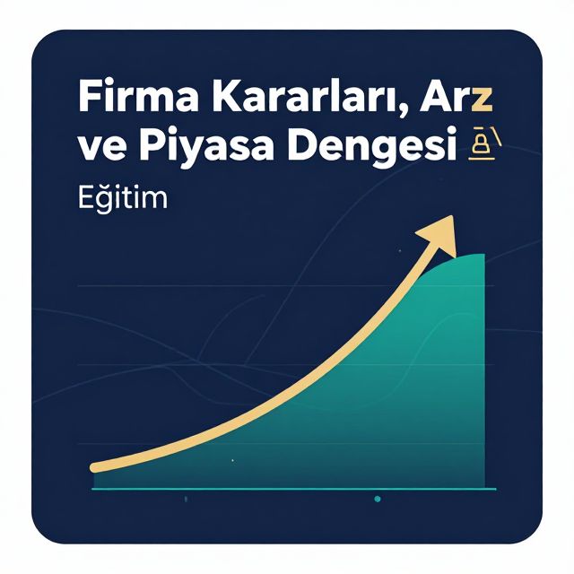 Firma Kararları, Arz ve Piyasa Dengesi