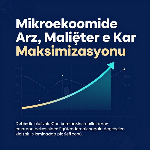 Fırsat Maliyeti, Arz ve Kâr Maksimizasyonu