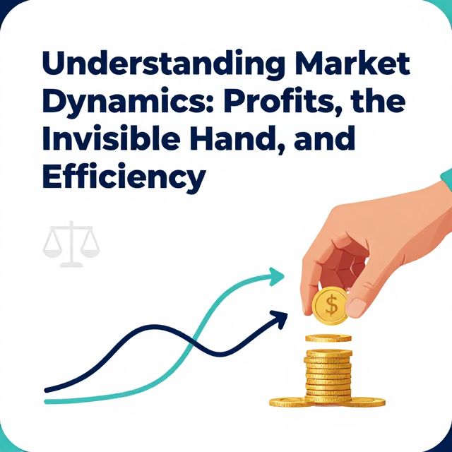 Understanding Economic Profits, the Invisible Hand, and Market Efficiency