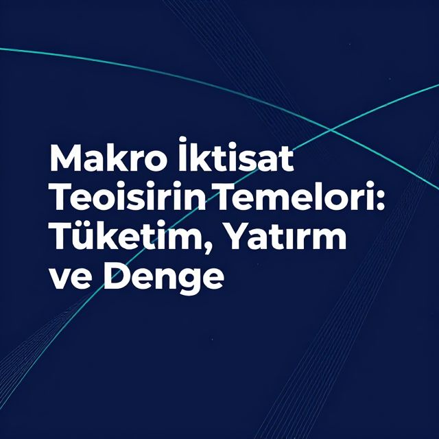 Makro İktisat Teorisinin Temelleri: Tüketim, Yatırım ve Denge