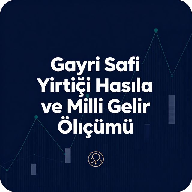Gayri Safi Yurtiçi Hasıla ve Milli Gelir Ölçümü